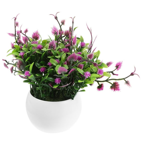 RENACLIPY artificial home decor potted plants renaclipy small bonsai assorted color 1pcs
