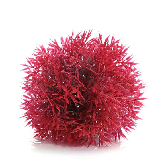 Fake Flowers For Decoration,Aquarium Landscape Simulation Grass Plant Decoration Plastic Grass Ball