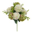 thumbnail image 1 of Fake Flowers Hydrangea Artificial Flowers Artificial Silk Hydrangea Flower with Stems Fake Flowers Arrangements for Home Bathroom Office Table Centerpiece Shelf Decorations, 14 inch, 1 of 8