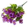 thumbnail image 1 of Fake Flowers Outdoor, UV-Resistant Silk Faux Flowers, Perfect for Garden/Porch/Patio/Window plantersOutdoor artificial flower decorations, Everlasting Beauty Year-Round Without Fading, 1 of 9