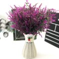 thumbnail image 1 of Fake Flowers Promotion Sale! Nomeni 12 Bundles Flower Outdoor Colorful Decor Artificial Lavender Flowers for Decoration, Home Decor Clearance Sale Hot Pink, 1 of 4