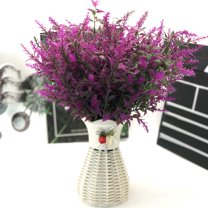 Fake Flowers Promotion Sale! Nomeni 12 Bundles Flower Outdoor Colorful Decor Artificial Lavender Flowers for Decoration, Home Decor Clearance Sale Hot Pink