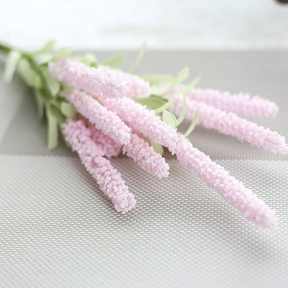 Fake Flowers Promotion Sale! Nomeni Artificial Fake Lavender Plastic Plant Flowers Home Garden Wedding Decor, Home Decor Clearance Sale Pink