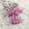 thumbnail image 1 of Fake Flowers Promotion Sale! Nomeni Artificial Silk Fake Flowers Baby's Breath Floral Wedding Bouquet Party Decors , Home Decor Clearance Sale Hot Pink, 1 of 5