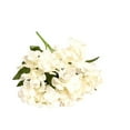 thumbnail image 1 of Fake Flowers Promotion Sale! Nomeni Small Handful of Water Hydrangea Ins Wind Simulation Flower Home Decoration Fake Flower, Home Decor Clearance Sale White, 1 of 4