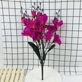 thumbnail image 1 of Fake Flowers Promotion Sale! Simulated Magnolia Single Small Handlebar Flower Autumn Color Talan Orchid Project Decoration Flower Arrangement Household Flower Art Artificial Flower Home Decor, 1 of 9