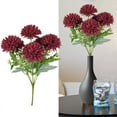 thumbnail image 1 of Fake Flowers,Silk Flower Artificial Flowers Artificial Flowers Fresh Bouquet Home Decoration, 1 of 8