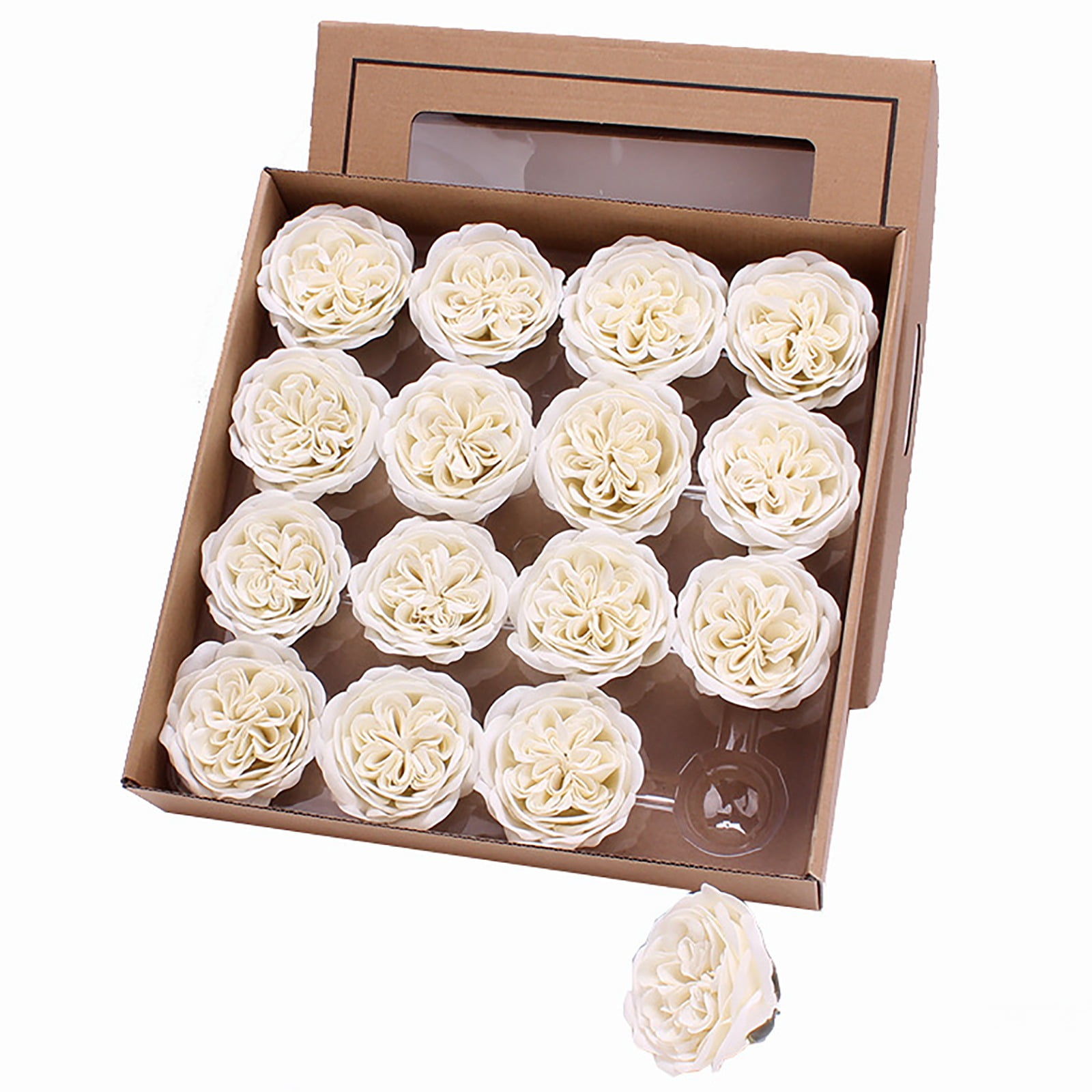 Fake Foam Roses For Wall Decorations Large And DIY Crafting Projects Artificial Austin Rose