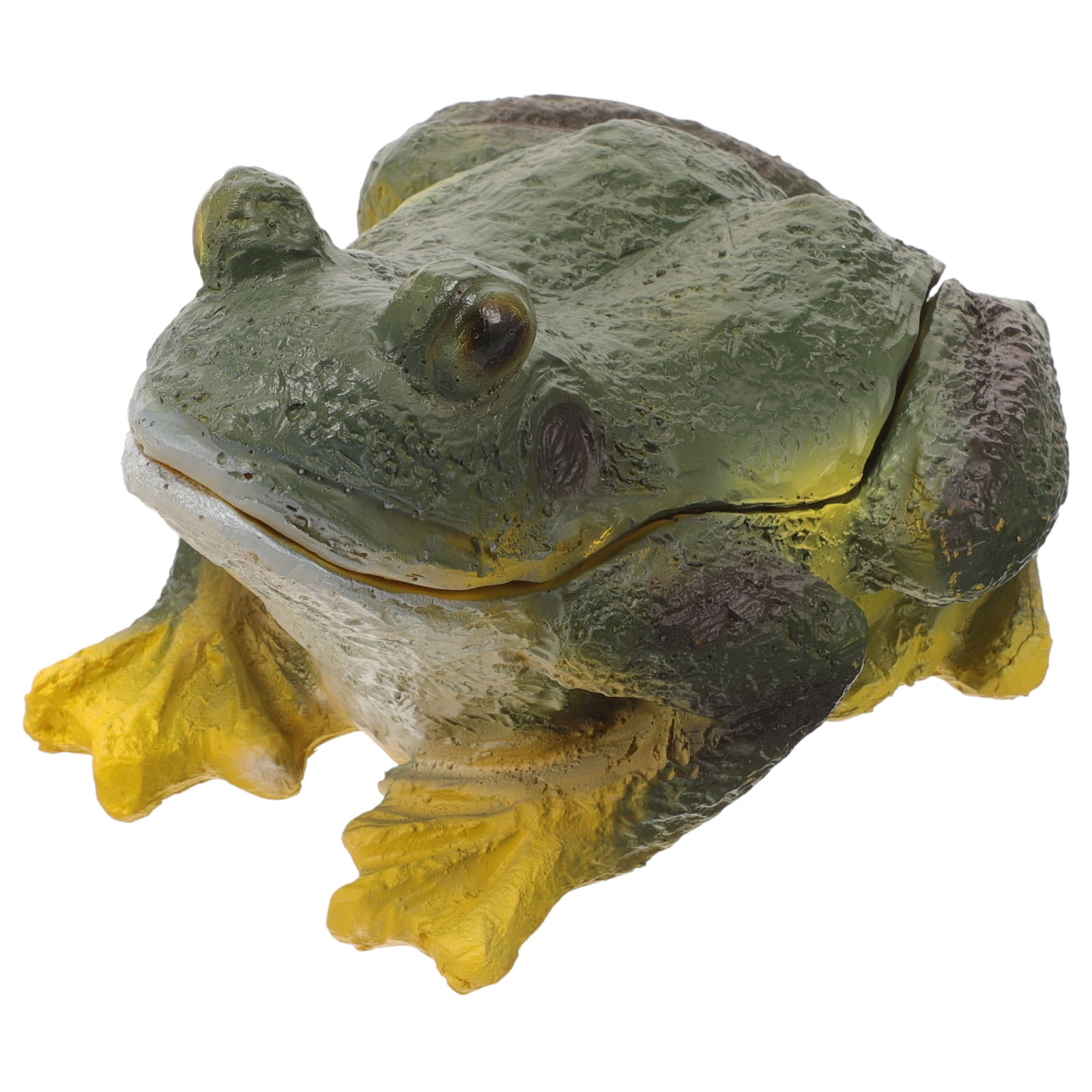 Fake Frog Appearance Key Holder Outdoor Artificial Frog Key Hider