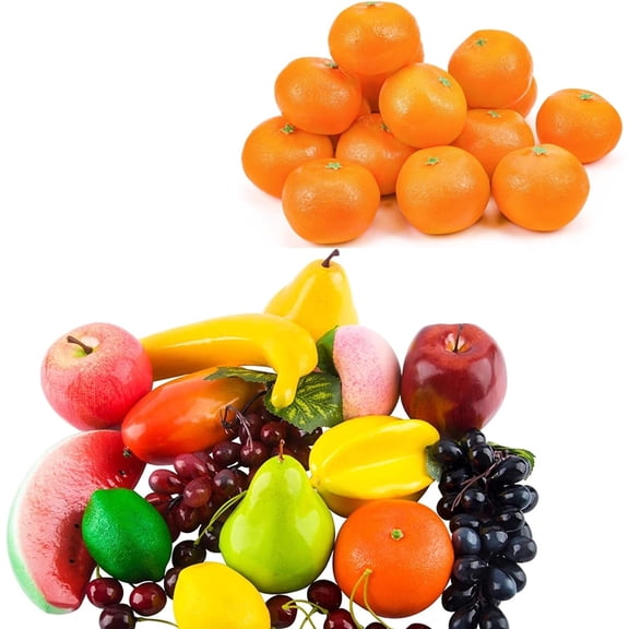 Fake Fruit Artificial Oranges Set