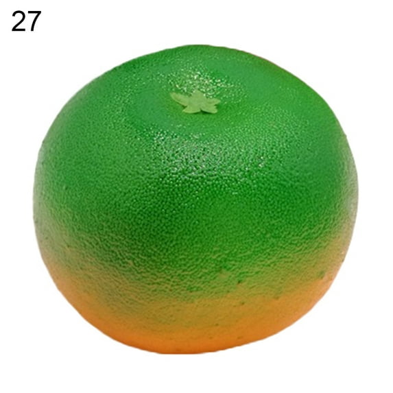 Fake Fruit Artificial Realistic Lifelike Decorative Foam Fruits & Vegetables 1PCS Artificial Fruit Apple Banana Orange Lemon Lifelike Photography Prop Home Decor Hand Made Home