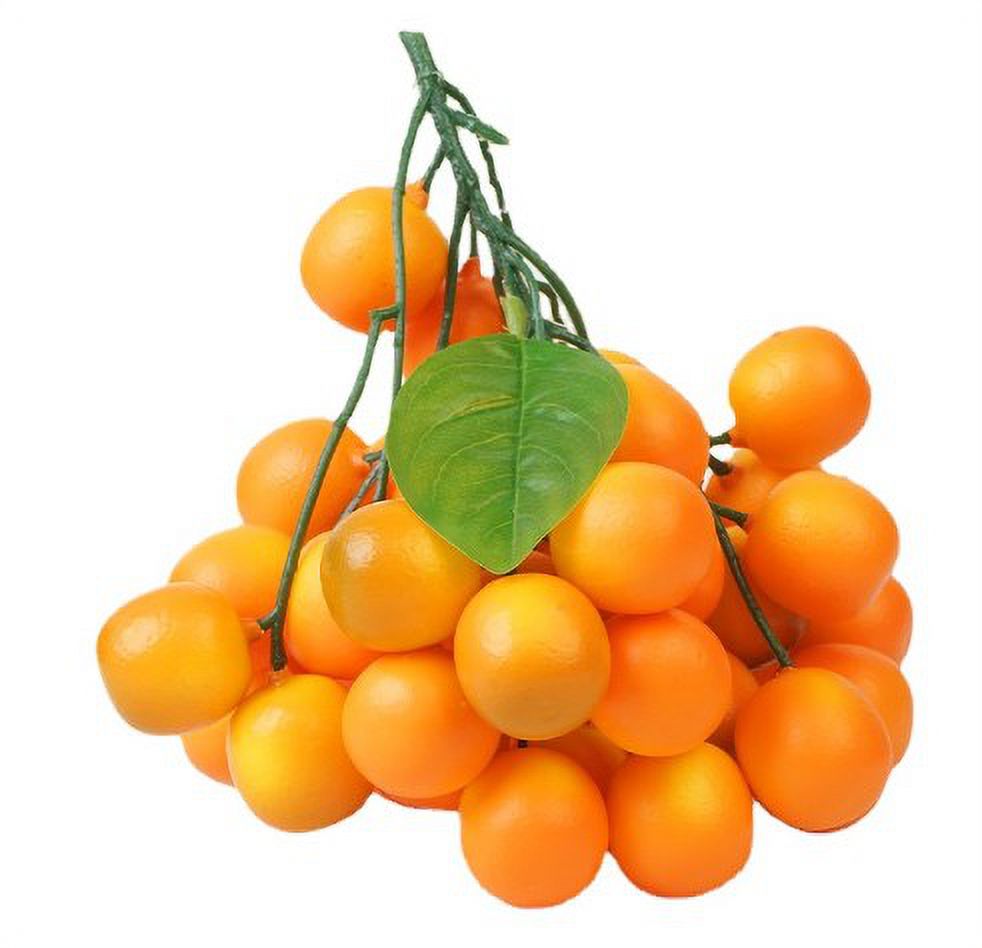 Fake Fruit String Artificial Orange Branch Lifelike Fruit Skewer Photo