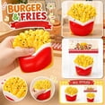 thumbnail image 1 of Fake Fry Shaped Squeeze Toys, Novelty Decor, Desk Decor, Kitchen Decorations, Cute Home Decor, Home and Kitchen, Kitchen Sets for Home Decorations, Kitchen Decor, Small Storage,, 1 of 8