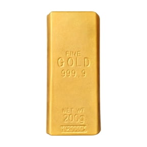 Fake Gold Brick Squishy Anxiety Relief Toy, Simulation Bullion Slow Rebound Squeeze Sensory Toy, Portable Calming Fidget Toy for Workplace Home Daily Relaxation