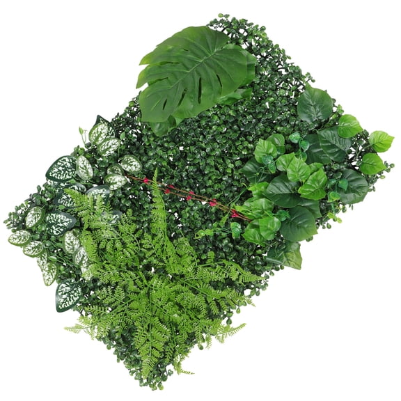 Hytrove 1-Pack Hanging Artificial Plants for Restaurants, Shopping Malls, Home Decor 23.6x15.7in Faux Greenery