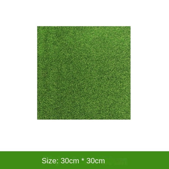 Fake Green Grass Mat Grass Mat Green Artificial Lawns Turf Carpets Fake Sod Simulation Moss Lawn Turf DIY Micro Landscape Decor