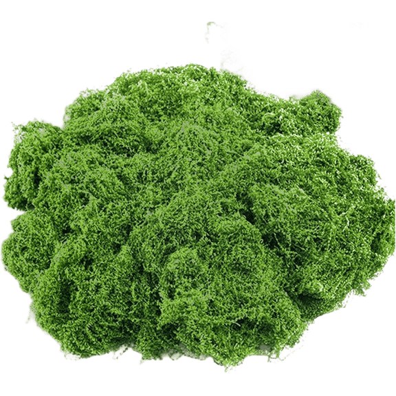 Fake Greenery Artificial Moss Dark Green Plastic for Home Office Commercial Use