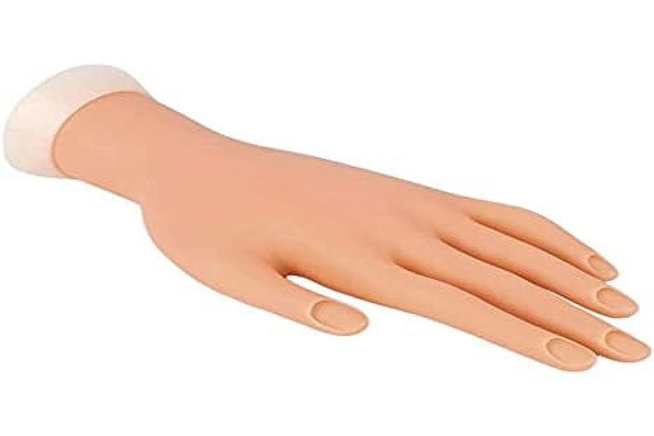 Fake Hand with Stand Ideal for Practice Nail Art Reconstruction ...