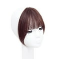thumbnail image 1 of Fake Invisible Synthetic Bangs Front Fringes Clip In Hair Pieces Air Bangs Fiber Good Hair Styling Accessories Hairpieces, 1 of 9