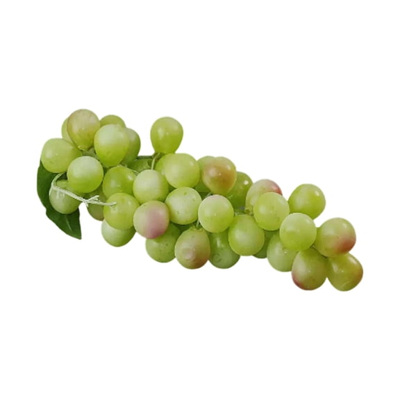 Large Round Grapes Artificial Fruits Model, Lifelike Grapes for Home House Kitchen Party Decoration, Realistic Fruit Desk Ornament for Dining Table Centerpiece Use