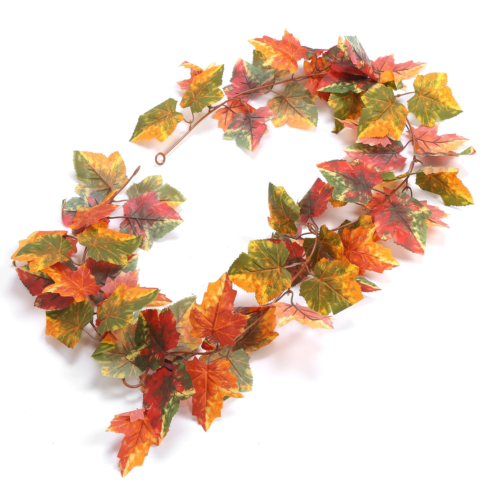Fake Leaf Plants Vine, Waterproof Artificial Fall Maple Leaf Wedding