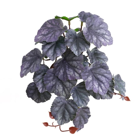 Fake Leaves Artificial Terrarium Plant for Hermit Crabs Lizards Geckos Snakes Habitat Decor