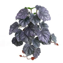 Fake Leaves Artificial Terrarium Plant for Hermit Crabs Lizards Geckos Snakes Habitat Decor