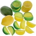 thumbnail image 1 of Fake Lemons Limes & Slices Blocks Set, 20Pcs Artificial Decorative Faux Assorted Fruits for Home Office Weddings Table Centerpiece Party Decor Lemon Theme, 1 of 3