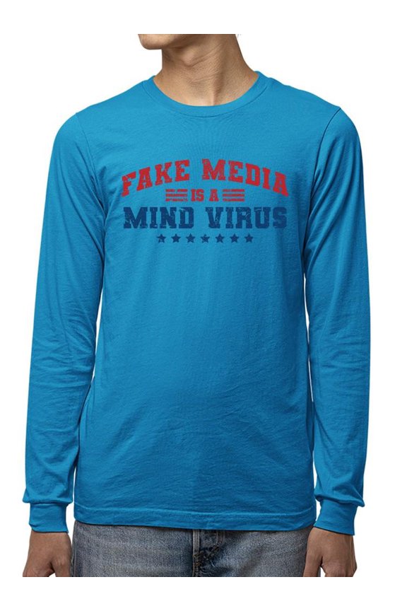 Fake Media - Mind Virus Long Sleeve Men's