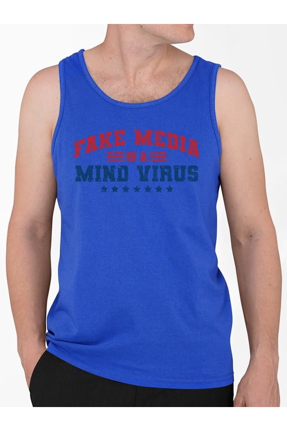 Fake Media - Mind Virus Tee Tank Top Men's