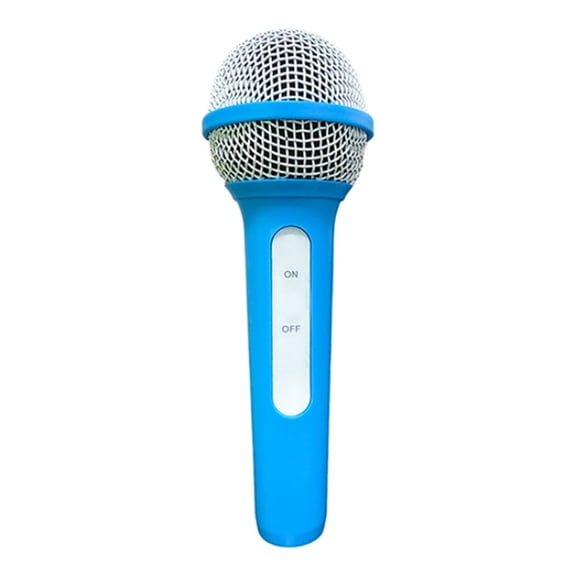 Fake Microphone Model Fake Practice Fun Stage Microphone Model Speaking Practice Mic for Christmas Speech Birthday