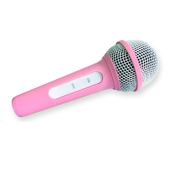 Fake Microphone Model Fake Practice Fun Stage Microphone Model Speaking Practice Mic for Christmas Speech Birthday