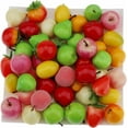 thumbnail image 1 of Fake Mini Fruit Apple Pear Tomato Peach Lemon Strawberry Artificial Food Kitchen Toy Home Party Decoration, 1 of 3
