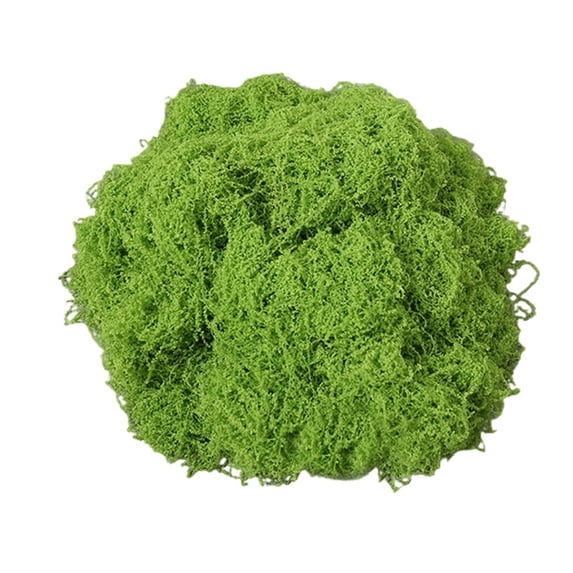 Moss for Potted Plants, Artificial Green Moss for Crafts Moss Reindeer Moss, Lifelike for Flower Garden Lawn Decoration, Home Studio Restaurant