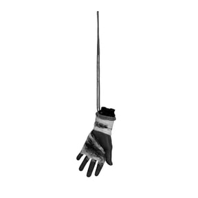 Fake Mummy Hand Gauze Wrapped Hanging Prop Halloween Party Decor for Haunted House Spooky Season Displays