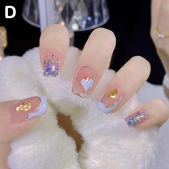 Fake Nail Patches Nail Stickers Assorted of Styles Version Avaliable A3W6 U7W4