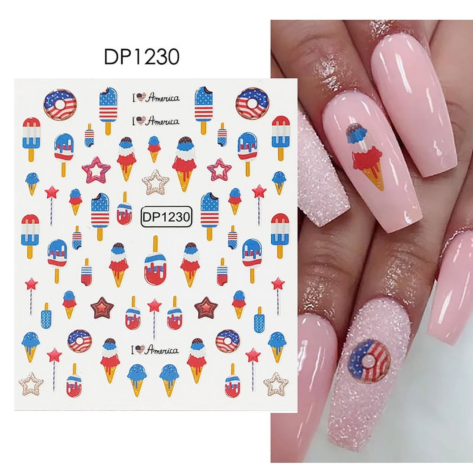 10 Olympic Nail Art Ideas That Deserve a Gold Medal - 2018 Winter Olympic  Games Nail Designs