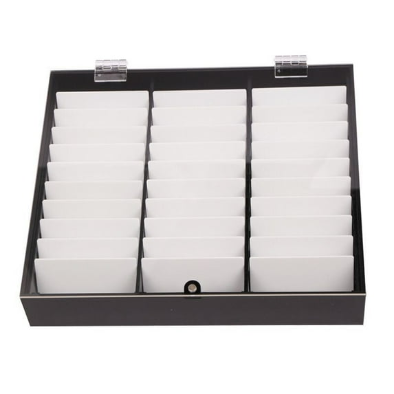 Fake Nails Storage Display Box 33Grid Nail Art Decorations Container Empty Nail Tips Storage Box Fake Nails Display for