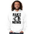 thumbnail image 1 of Fake News Legend Bigfoot Sasquatch Hoodie Sweatshirt Women Men Brisco Brands S, 1 of 6