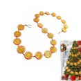 thumbnail image 1 of Fake Orange Slice Decorations,QZS Simulation Orange Slice Fall Garland,1Pack Portable Christmas Decorations for Doorway,Window, 1 of 6