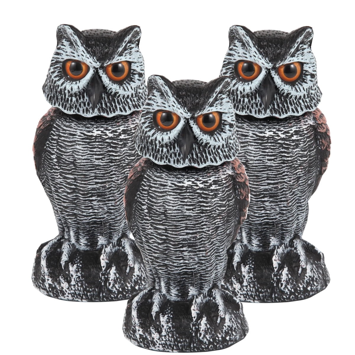 Fake Owl Decoys to Scare Birds Away from Gardens and Patios,Owl Decoy
