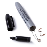 MyMealivos 1pcs Fake Pen Diversion Safe Keep Your Valuables Secretly, Hidden Safe Storage as A Marker Pen to Hide Small Items-Black