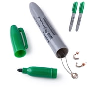 MyMealivos 2pcs Fake Pen Diversion Safe Keep Your Valuables Secretly, Hidden Safe Storage as A Marker Pen to Hide Small Items- Green