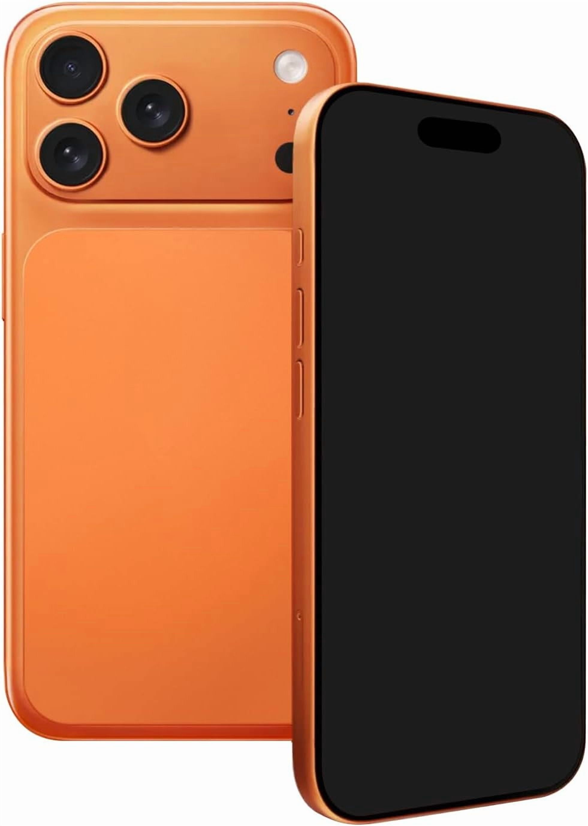 Fake Phone Dummy PropPhone, BlackScreen Decoy PhonePear PhoneNon-Working Phone17Air 17Pro Max, DisplayPhone Look Like Real Phonepro max 17 (17ProMax,Cosmic Orange,Black Screen) Prop Mobile Phone