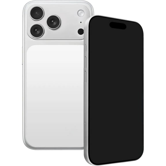 Fake Phone Dummy PropPhone, BlackScreen Decoy PhonePear PhoneNon-Working Phone17Air 17Pro Max, DisplayPhone Look Like Real Phonepro max 17 (17ProMax,White,Black Screen) Prop Mobile Phone