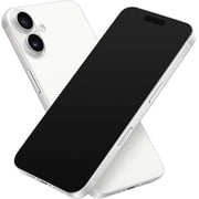 Fake Phone Pro Max16, White, Black Screen, Non-Working, Kid Play, Display Phone, Aluminum Alloy & ABS Plastic, iPhone 16 Compatible