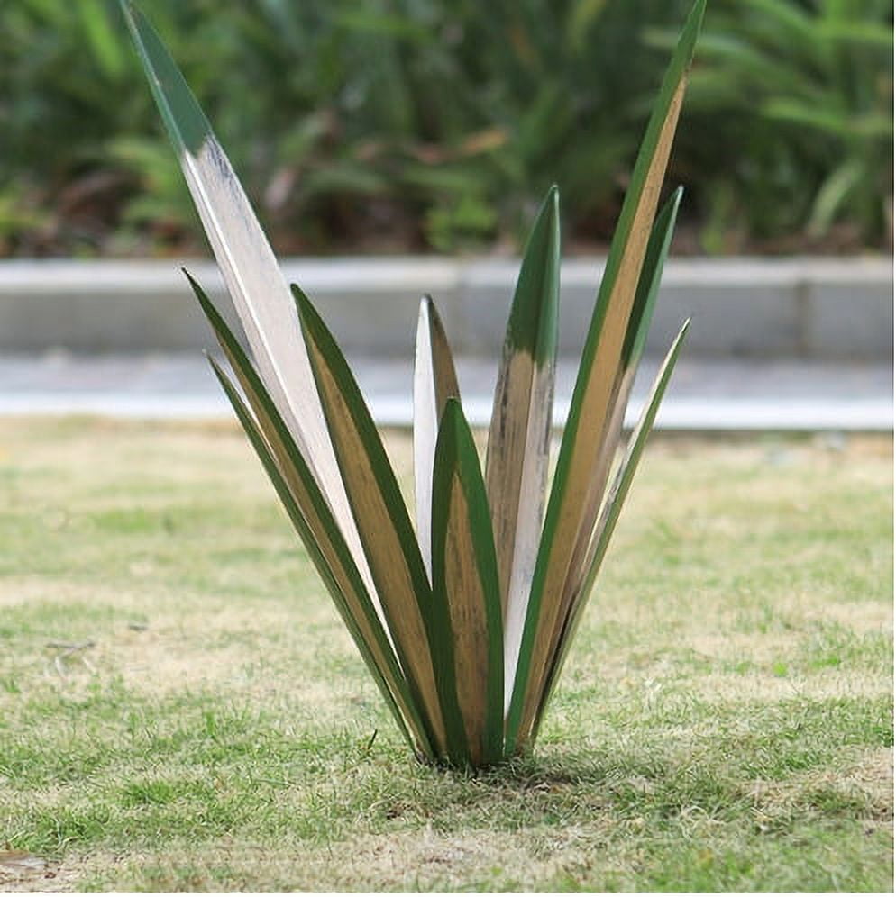 Fake Plant LED Light Artificial Agave Plant Decor Artificial Plant