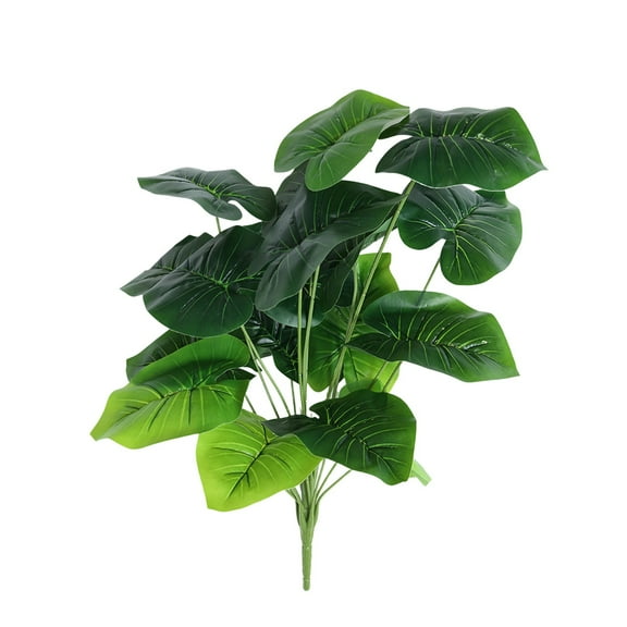 Fake Plant Large Artificial Plam Tree, Faux Potted Plant for Home Office Balcony Living Room Outdoor Courtyard Decor, No Flower Pot (E)