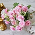 thumbnail image 1 of Fake Plants,20 Flowers Lilac Simulation Flowers Wedding Home Multi Scene Placement,Pink, 1 of 6