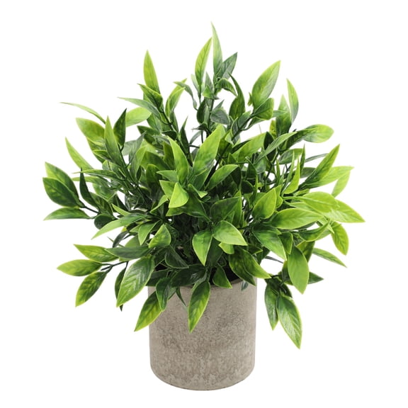 Fake Plants Ceramic Mini Artificial Greenery Potted Plants for Home Decor Office Decor Room Decor Farmhouse Decor Indoor Table Bathroom Decor, Small Fake Plant